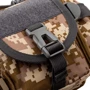 Мужская поясная сумка Valiria Fashion коричневая (3DETBI6537-10): Застежка Молния
