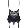 Эротический корсет с подвязками Obsessive 810-COR-1, S/M