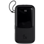 Зовнішній акумулятор Baseus Power Bank 20000mAh з Lightning Cable Q Pow Display 15W Black (PPCX000202)