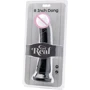 Реалистичный фаллоимитатор на присоске Get Real ToyJoy, 20,5x4 см, черный