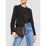 Женская сумка через плечо Guess Naya Double Zip Crossbody черная (HWVG7881700-BLA): Тип ручки Плечевой ремень, Без ручки