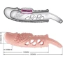 Удлиняющая насадка с вибростимуляцией PRETTY LOVE - PENIS SLEEVE Cecelia, BI-026242