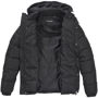 Куртка Bruno Banani 543126 66 черная демисезон с капюшоном: Фасон Стеганый