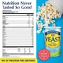 KAL Nutritional Yeast Flakes /30 servings/ 624 g Unsweetened (CAL-38010): Форма випуску порошок