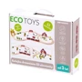 Дерев'яна залізниця Ecotoys з поїздом (HM180995): Вік от 3 лет