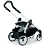 Коляска Peg-Perego прогулянкова Book Plus 51 Блакитний з чорним Біле шасі (PACK05-00000000004): Можливість встановлення люльки нет