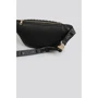 Женская поясная сумка Love Moschino Borsa quiled nappa PU JC4069PP1CLA1000 черная (8051578593984): Фактура Стеганая, Гладкая, Матовая