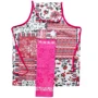 Набор для кухни IzziHome Flowers Фартук + Полотенце махровое 30x50 350 г/м2 Розовый (2200000607737)