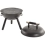 Гриль угольный Outwell Calvados Grill M Grey (650791): Размер 36.5x36.5х44.5 см