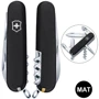 Мультитул Victorinox SPARTAN MAT чорний матовий лак (Vx13603.3_M0007p)