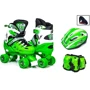 Комплект квадов с защитой Scale Sport. Green (размер 34-37) 1293492564: Цвет зеленый