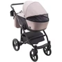 Коляска 2 в 1 Bair City Soft 455 капучино черная кожа (626213): Пол ребенка Унисекс, Для мальчиков, Для девочек