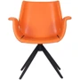 Кресло AMF Vert orange leather (545654): Материал каркаса металл