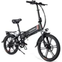 Электровелосипед SAMEBIKE 20LVXD30-II (350 Вт, 10 А/ч, 48 В), колеса 20", черный: Допустимая нагрузка, кг 120