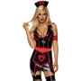 Костюм Непослушная медсестра Leg Avenue S Black/Red