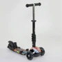 Самокат 5в1 Best Scooter, PU колеса, подсветка колес, Абстракция Multicolor (74071): Тип колес литые