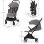Прогулянковий візочок Kinderkraft Indy 2 Cozy Grey (KSINDY00GRY0000): Тип коляски Прогулянкова