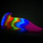 Фантазійний фалоімітатор мова Однорога Creature Cocks Unicorn Kiss Glow-in-the-Dark Dildo (світиться у темряві)