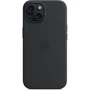 Чехол для iPhone Apple iPhone 15 Silicone Case with MagSafe - Black (MXPD3ZM/A): Тип аксессуара чехол