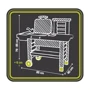 Ігровий набір Smoby Toys Garden Kitchen Садове барбекю з регулюванням висоти (312004) фото 5