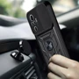 Аксессуар для смартфона Mobile Case Camshield Serge Magnetic Ring Black for Xiaomi Redmi Note 10 Pro / 10 Pro Max: Материал TPU (термополиуретан) и поликарбонат