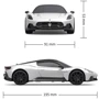 Автомобиль KKS Drive на р/у Maserati MC20 (1:24, 2.4Ghz, белый) (124GMMW): Максимальная скорость, км/ч 10