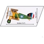 Конструктор Cobi Первая Мировая Война Самолет Sopwith Camel F.1, 176 деталей фото 5