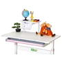 Детский стол ErgoKids с полкой розовый (TH-310 W/PN + BD-S30 PN): Ширина, см 100