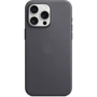 Чехол для iPhone Apple iPhone 15 Pro Max FineWoven Case with MagSafe - Black (MT4V3ZM/A): Тип чехла накладка на заднюю часть