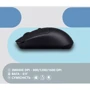 Мышь 2E MF218 Silent Wireless/Bluetooth Black (2E-MF218WBK): Радиус действия 10 м