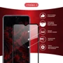 Аксессуар для смартфона Intaleo Tempered Glass Full Glue Black for Vivo Y21S: Материал стекло