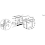 Духовой шкаф электрический Electrolux EOD3C40BX: Мощность подключения, Вт 2750