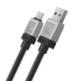 Кабель Baseus USB Cable to USB-C CoolPlay Series 100W 2m Black (CAKW000701): Тип USB Cable - USB-C