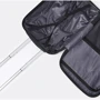 Чемодан Ricco Grande M black (T15002black-M): Материал Пластик