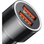 Зарядное устройство Baseus USB Car Charger Small Screw Quick Charge 36W Black (CAXLD-B01): Тип автомобильное