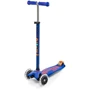 Самокат MICRO Maxi Deluxe - синий (до 50 kg, 3-х колесный, LED) MMD067 фото 9