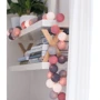 Гирлянда Cotton ball lights на 20 шаров 3,8м, Dirty Rose: Тип Хлопковые шарики