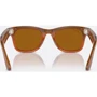 Смарт-очки Ray-Ban Meta Wayfarer Shiny Caramel Frame Brown Lenses size M (RW4006 670683 50-22) фото 7