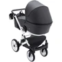 Универсальная коляска 2 в 1 Bair Kiwi White ECO BKW-29 черный (680743): Ширина шасси 58 см