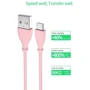 Кабель T-PHOX USB Cable to USB-C Kitty 1m Pink (T-C817 Pink) фото 4