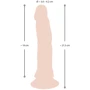 Вибратор на присоске Orion Nature Skin Bendable RC Vibrator