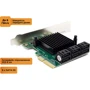 Frime ASM1062+ASM1092 (ECF-PCIEto6SATAIII001.LP): Интерфейс подключения PCI-E