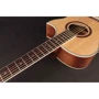 Електроакустична гітара CORT NDX Baritone (Natural Satin): Форма корпусу Джамбо
