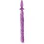 Анальная пробка с хвостиком Unicorn Tails Pastel, 8.4x3.2 см, сиреневый