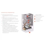 Газовий котел Viessmann Vitopend 100-W A1JB009 12кВт: Кількість контурів двоконтурний