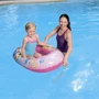 Плотик Bestway 91044 Русалочка лодочка 102-69 см: Тип плотик