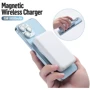 Внешний аккумулятор Blueo Power Bank MagSafe Battery Pack 10000mAh White: Количество USB нет
