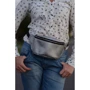 Женская поясная сумка Sambag Tirso MSS серебристая (80113003): Стиль Повседневный (Casual)