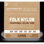 Струна для гитар Комплект струн D'addario EJ34 Folk Nylon 80/20 Bronze Ball End Black Treble: Тип Комплект струн