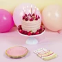 Сервировка стола Одноразовые салфетки Talking Tables Розы (ROSE-NAPKIN-CAKE) фото 1